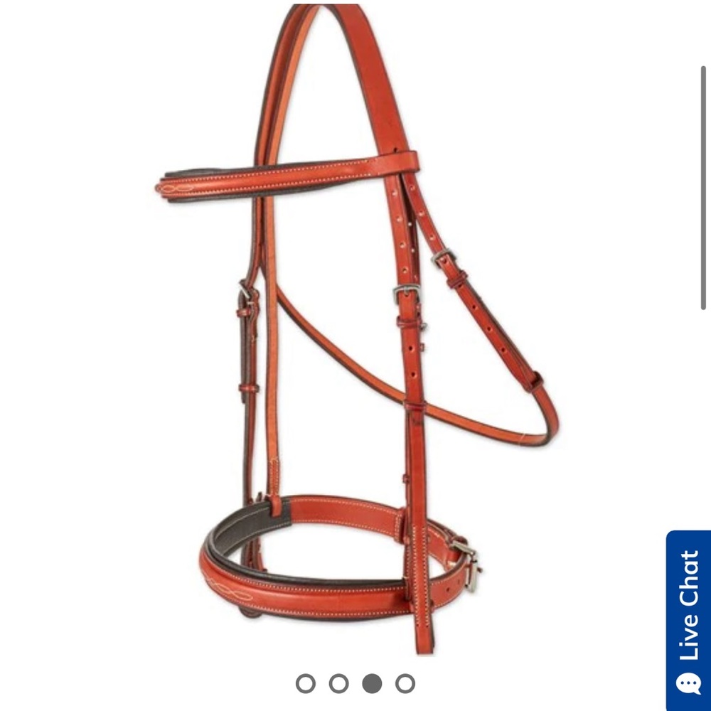 Oversized Edgewood Padded Hunter Bridle